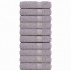Ręczniki kąpielowe FROGN 10 szt. Szare 100x150cm 360 g/m²