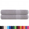 Ręczniki do sauny FROGN 2 szt. Szare 80x200 cm 360 g/m²