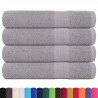 Ręczniki do sauny FROGN 4 szt. Szare 80x200 cm 360 g/m²