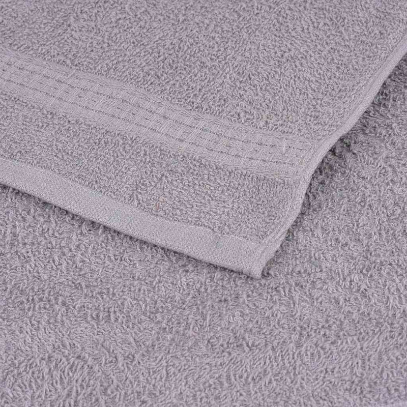 Ręczniki do sauny FROGN 4 szt. Szare 80x200 cm 360 g/m²