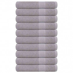 Ręczniki do sauny FROGN 10 szt. Szare 80x200 cm 360 g/m²