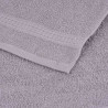 Ręczniki FROGN 2 szt. Szare 100x200 cm 360 g/m²