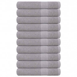 Ręczniki FROGN 10 szt. Szare 100x200 cm 360 g/m²