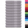 Ręczniki FROGN 10 szt. Szare 100x200 cm 360 g/m²