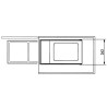 Hailo Kosz na śmieci Multi-Box Duo, rozmiar L, 2x14 L, kremowy