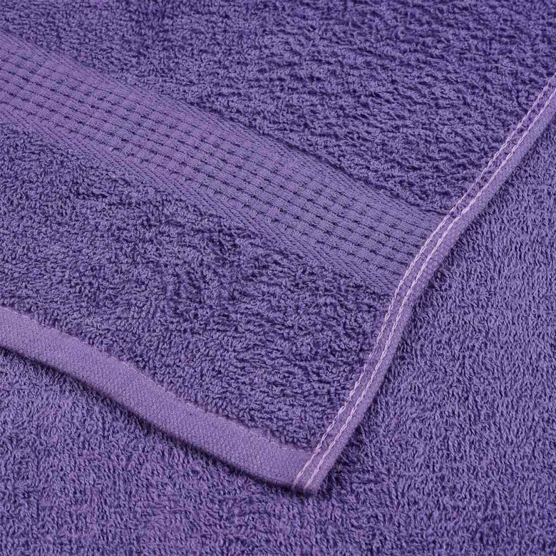 Ręczniki gościnne FROGN 10 szt. Fioletowe 360 g/m²