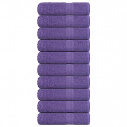 Ręczniki do rąk FROGN 10 szt. Fioletowe 50x100cm 360 g/m²