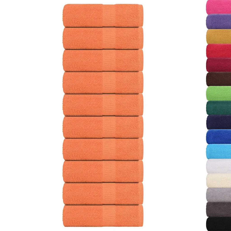 Ręczniki, FROGN, 10 szt., pomarańczowe, 30x30 cm, 360 g/m²