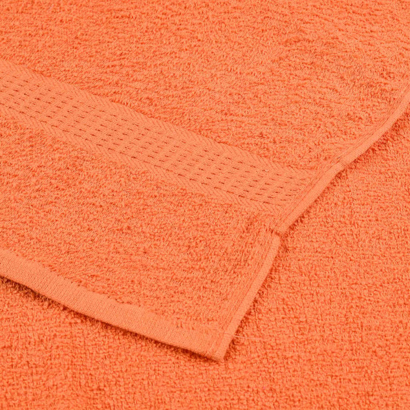 Ręczniki kąpielowe, FROGN, 10 szt., pomarańczowe, 100x150 cm, 360 g/m²