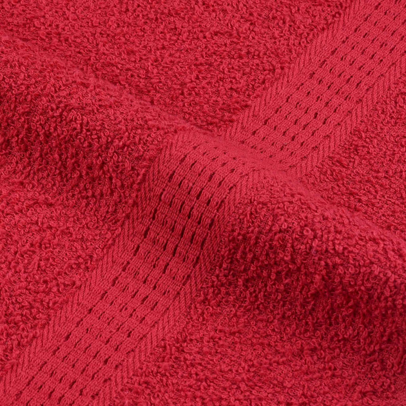Ręczniki do rąk, FROGN, 4 szt., czerwone, 50x100 cm, 360 g/m²