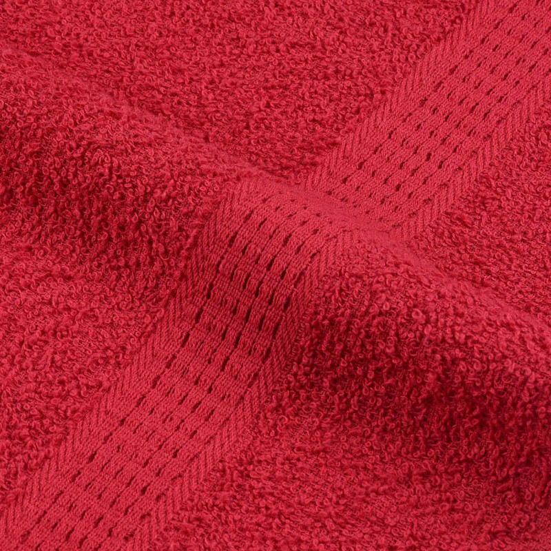 Ręczniki kąpielowe, FROGN, 4 szt., czerwone, 100x150 cm, 360 g/m²