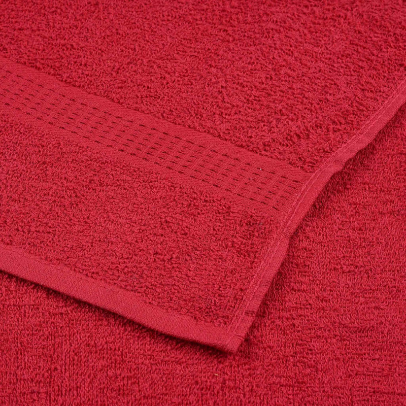 Ręczniki do sauny, FROGN, 2 szt., czerwone, 80x200 cm, 360 g/m²