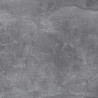 FMD Biurko z bocznymi półkami, 117 x 73 x 75 cm, kolor betonu