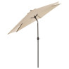 Madison Parasol ogrodowy Tenerife, 300 cm, okrągły, kolor ecru
