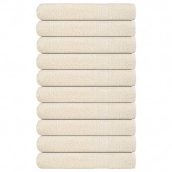Ręczniki, FROGN, 10 szt, kremowe, 100x200 cm, 360 g/m²