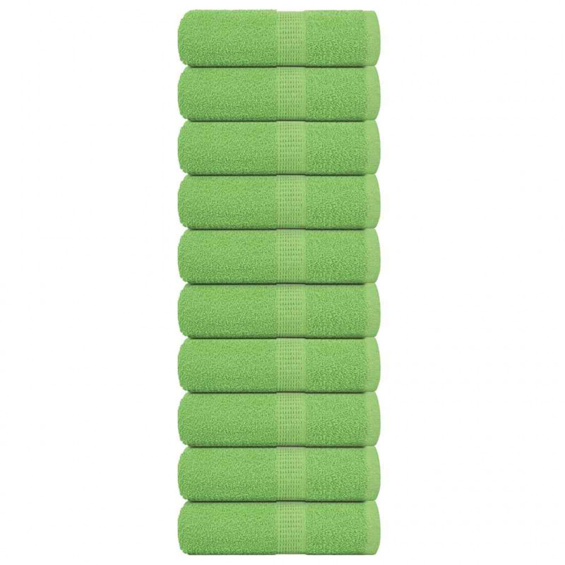 Ręczniki hotelowe, FROGN, 10 szt, zielone, 30x50 cm, 360 g/m²