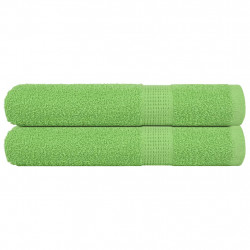 Ręczniki, FROGN, 2 szt, zielone jabłko, 100x200 cm, 360 g/m²