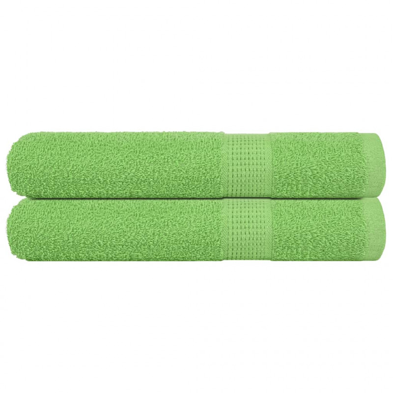 Ręczniki, FROGN, 2 szt, zielone jabłko, 100x200 cm, 360 g/m²