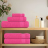 Ręczniki, FROGN, 2 szt., różowe, 30x30 cm, 360 g/m²
