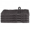 Ręcznik Gościnny SOLUND 4 pcs Antracyt 15 x 21 cm 550 gsm