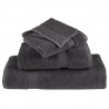 Ręczniki premium, SOLUND, 50 szt., antracytowe, 15x21 cm, 600 g/m²