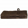 Ręcznik Gościnny SOLUND 2 pcs Brązowy 15 x 21 cm 550 gsm
