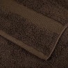 Ręcznik Gościnny SOLUND 2 pcs Brązowy 15 x 21 cm 550 gsm