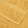 Ręcznik Gościnny SOLUND 4 pcs złoty 15 x 21 cm 550 gsm