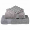 Ręcznik Gościnny SOLUND 2 pcs Szary 15 x 21 cm 550 gsm