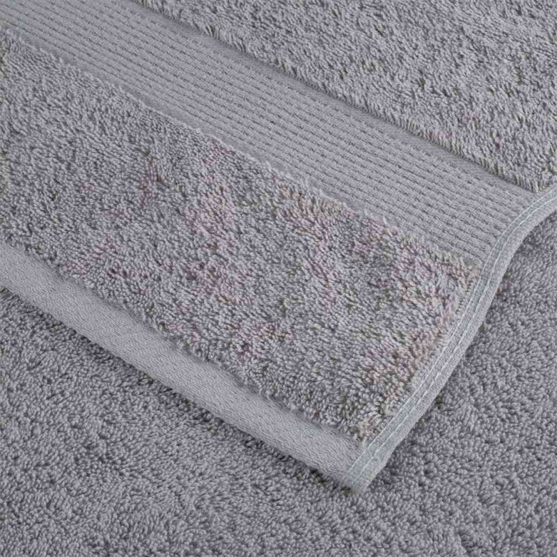 Ręcznik Gościnny SOLUND 10 pcs Szary 15 x 21 cm 550 gsm