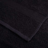 Ręcznik Gościnny SOLUND 2 pcs Czarny 15 x 21 cm 550 gsm