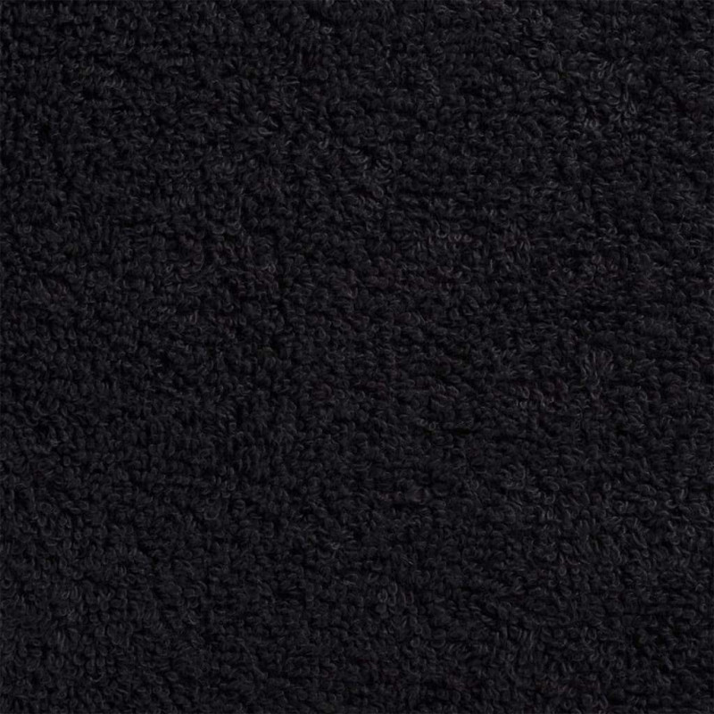 Ręcznik Gościnny SOLUND 10 pcs Czarny 15 x 21 cm 550 gsm