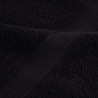 Ręczniczki premium SOLUND, 4 szt., czarne, 30x50 cm, 600 g/cm²