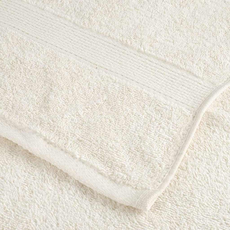Ręcznik Gościnny SOLUND 2 pcs Kremowy 15 x 21 cm 550 gsm