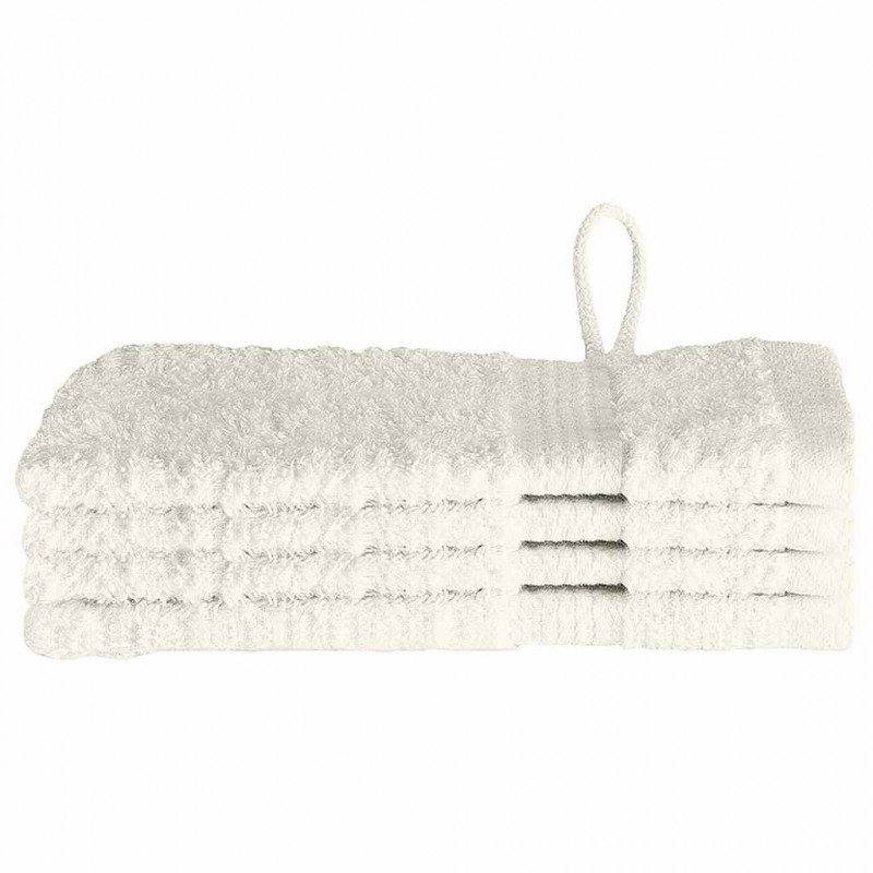 Ręcznik Gościnny SOLUND 4 pcs Kremowy 15 x 21 cm 550 gsm