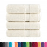Ręczniki premium SOLUND, 4 szt., kremowe, 50x100 cm, 600 g/cm²