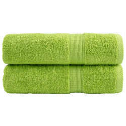 Ręczniki premium SOLUND, 2 szt., zielone, 50x100 cm, 600 g/cm²