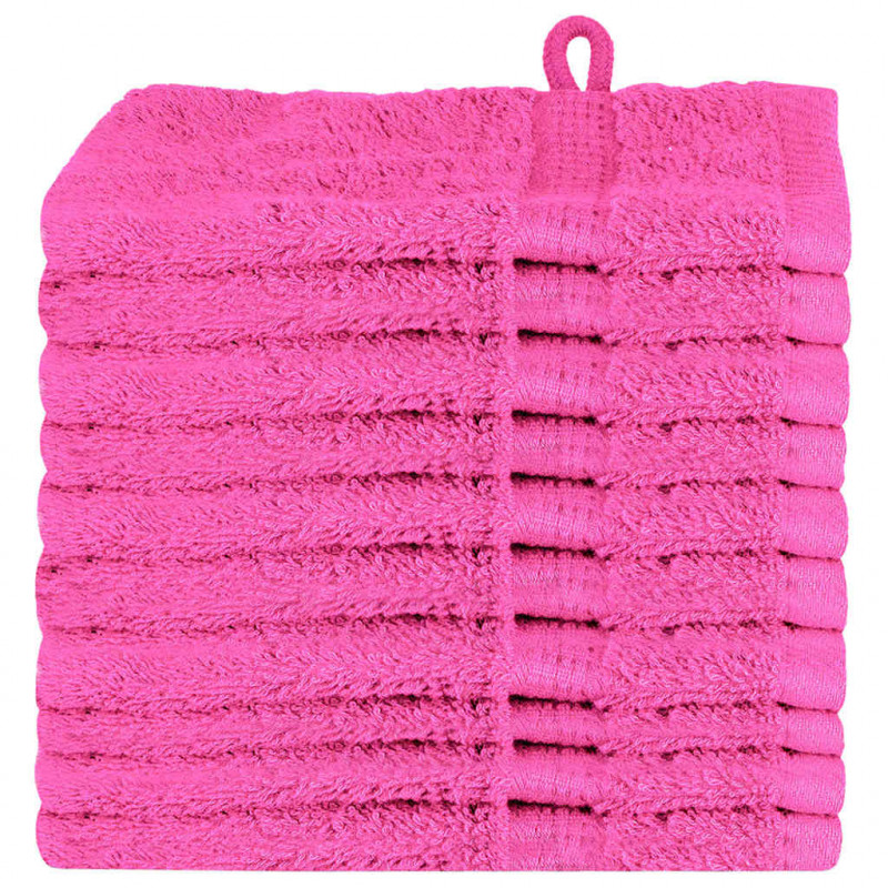 Ręcznik Gościnny SOLUND 10 pcs Różowy 15 x 21 cm 550 gsm