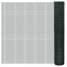 Ogrodzenie z siatki, galwanizowane, PVC, 25x1 m, zielone