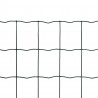Euro ogrodzenie, stalowe, 25 x 1,0 m, zielone