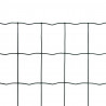 Euro ogrodzenie, stalowe, 25 x 0,8 m, zielone