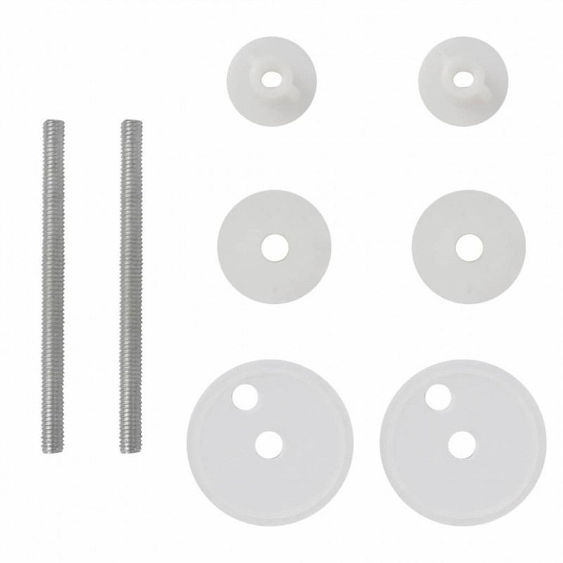 Deska klozetowa, prosty design, MDF, biała
