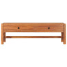 Szafka pod TV z szufladami, 120x40x45 cm, lite drewno tekowe