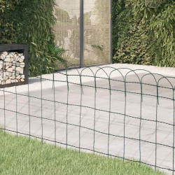 Obrzeże ogrodowe, malowane proszkowo żelazo, 25 x 0,65 m