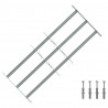 Krata na okno z regulacją, 3 metalowe pręty, 700-1050 mm