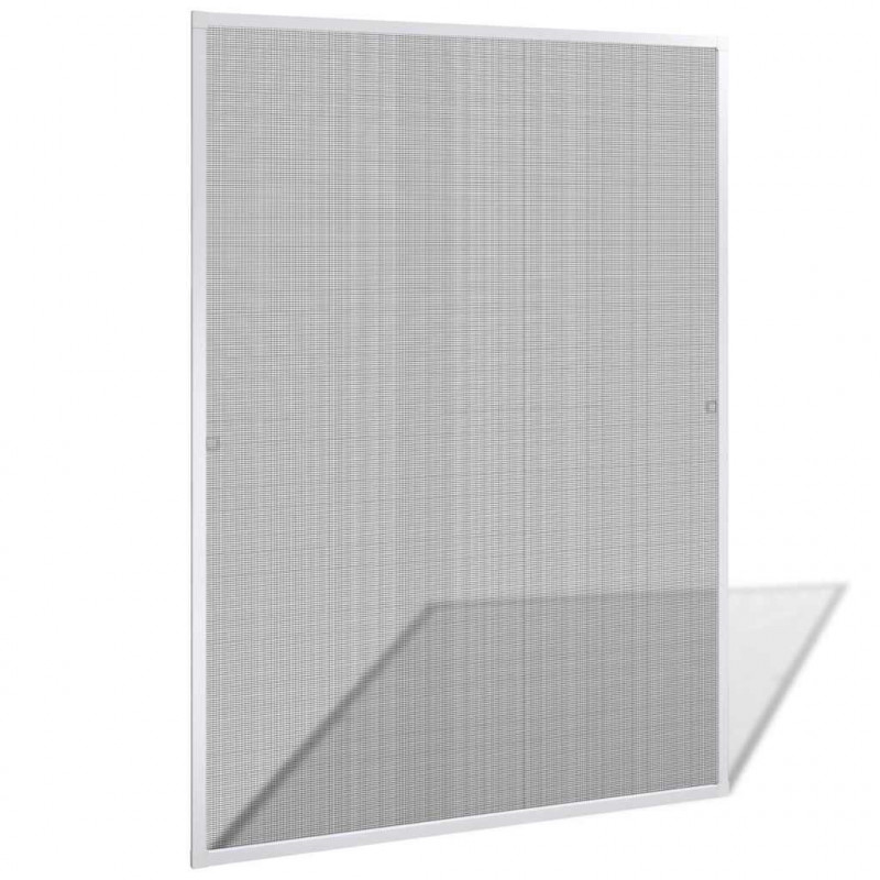 Biała moskitiera przeciw insektom 120 x 140 cm
