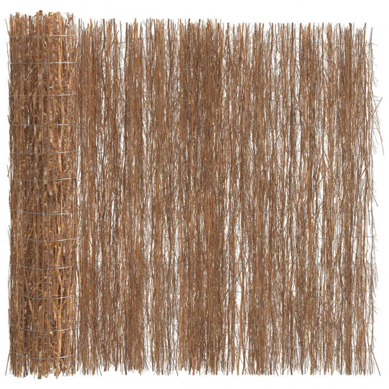 Ogrodzenie z chrustu, 400x100 cm