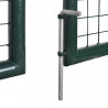 Brama ogrodzeniowa Double Door 300x150 cm, stal malowana proszkowo