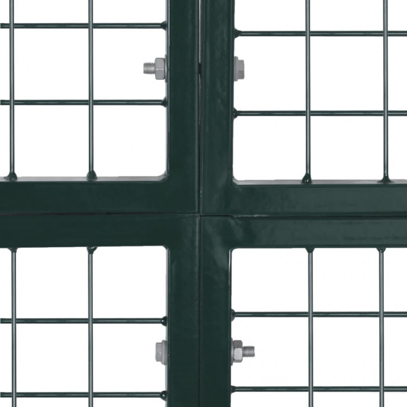 Brama ogrodzeniowa Double Door 300x150 cm, stal malowana proszkowo