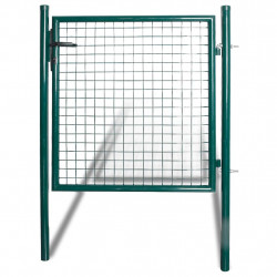 Brama ogrodzeniowa Single Door 100x100 cm, stal malowana proszkowo